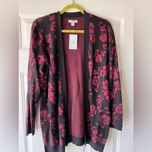 Croft and barrow classic cardigan size medium